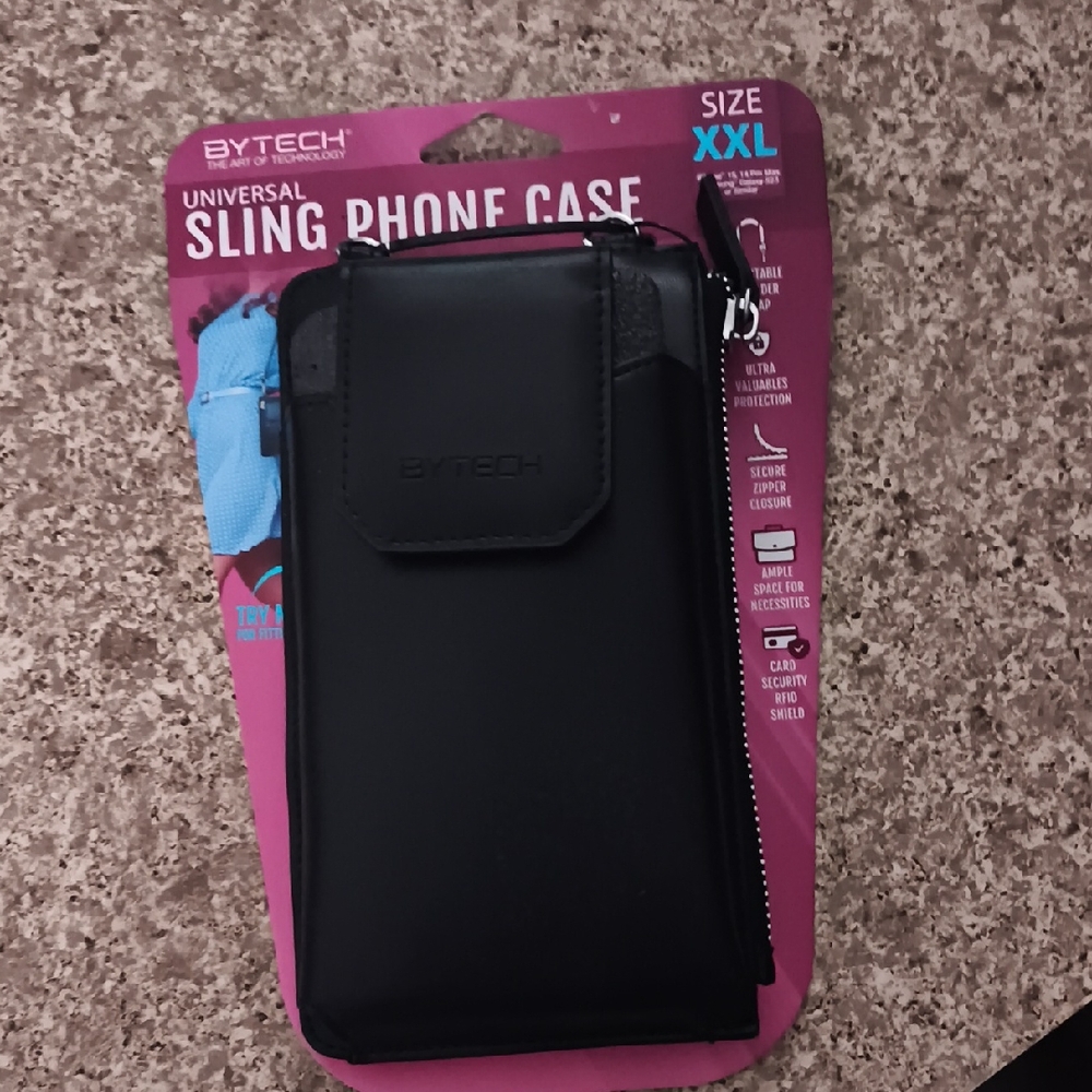 Black Universal XXL Sling Phone Case